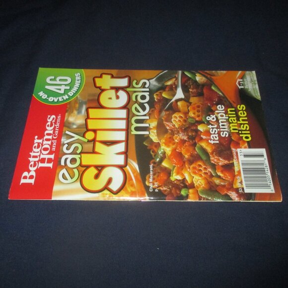 Better Homes 46 Easy Skillet Meals (Softcover, Meredith Corp. , 2003) - Picture 3 of 3